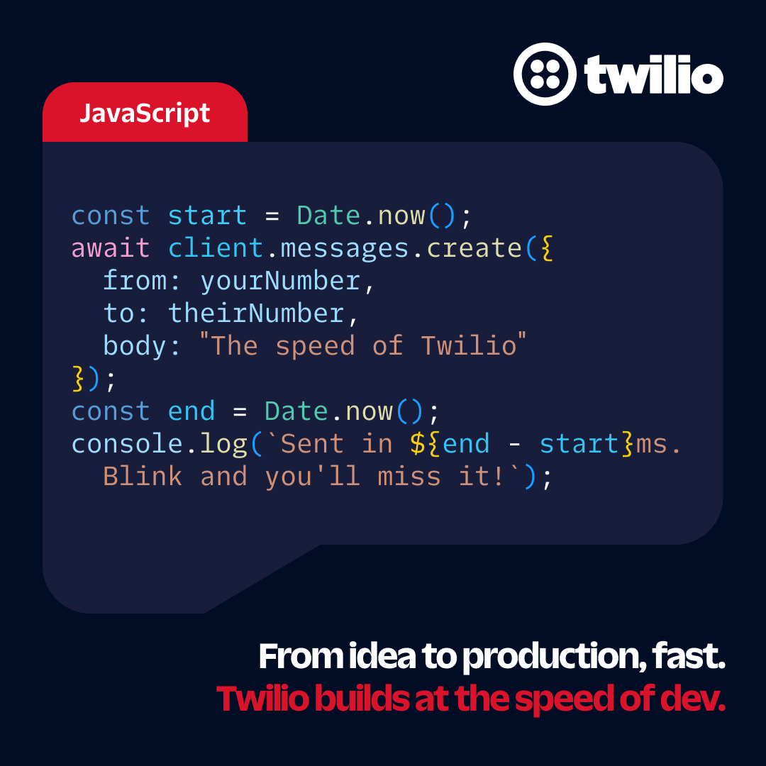 Twilio Facebook ad
