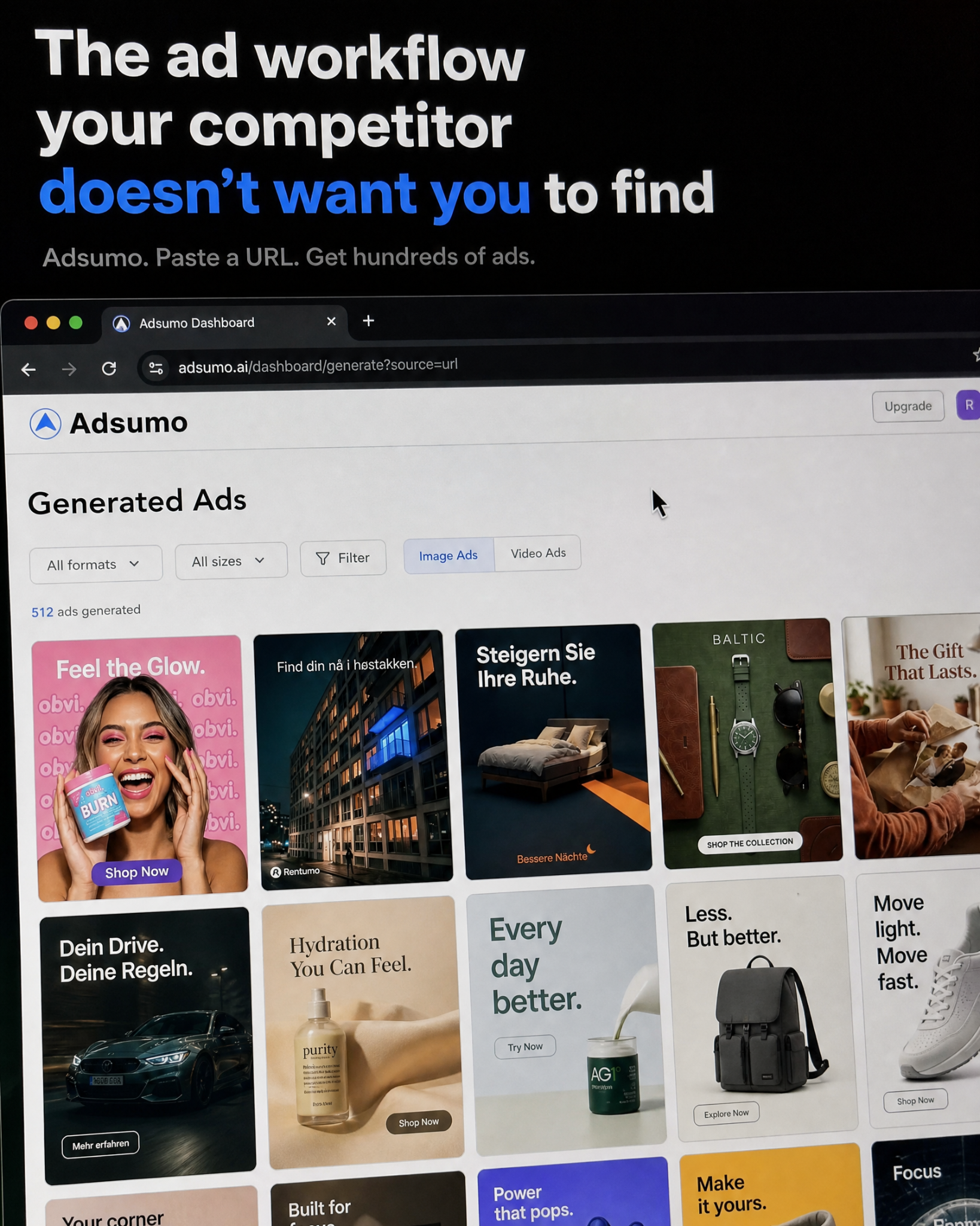Adsumo.ai Facebook ad