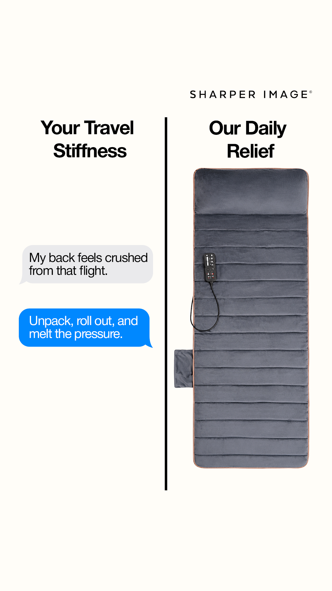 SharperImage.com Facebook ad