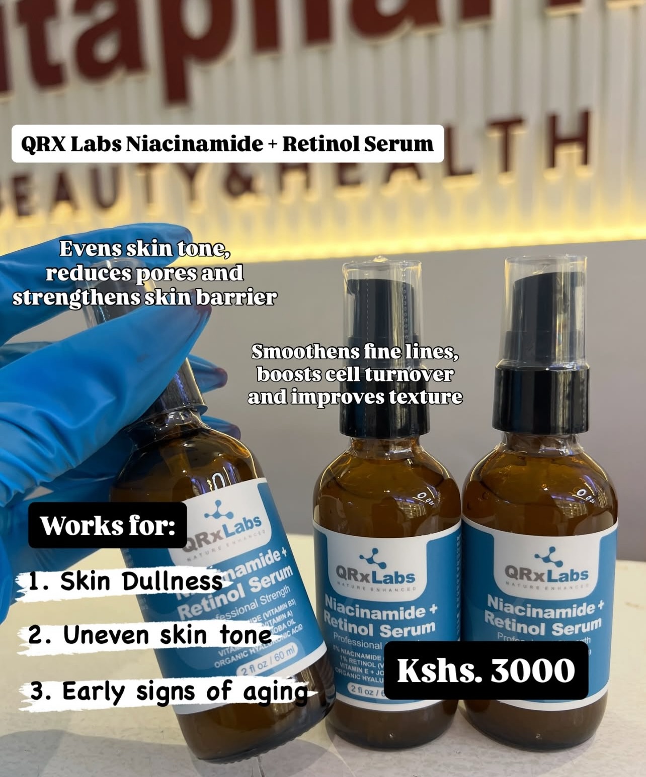 Vitapharm Beauty and Health Facebook ad: Meet QRxLabs, Smart Skincare That Works!
