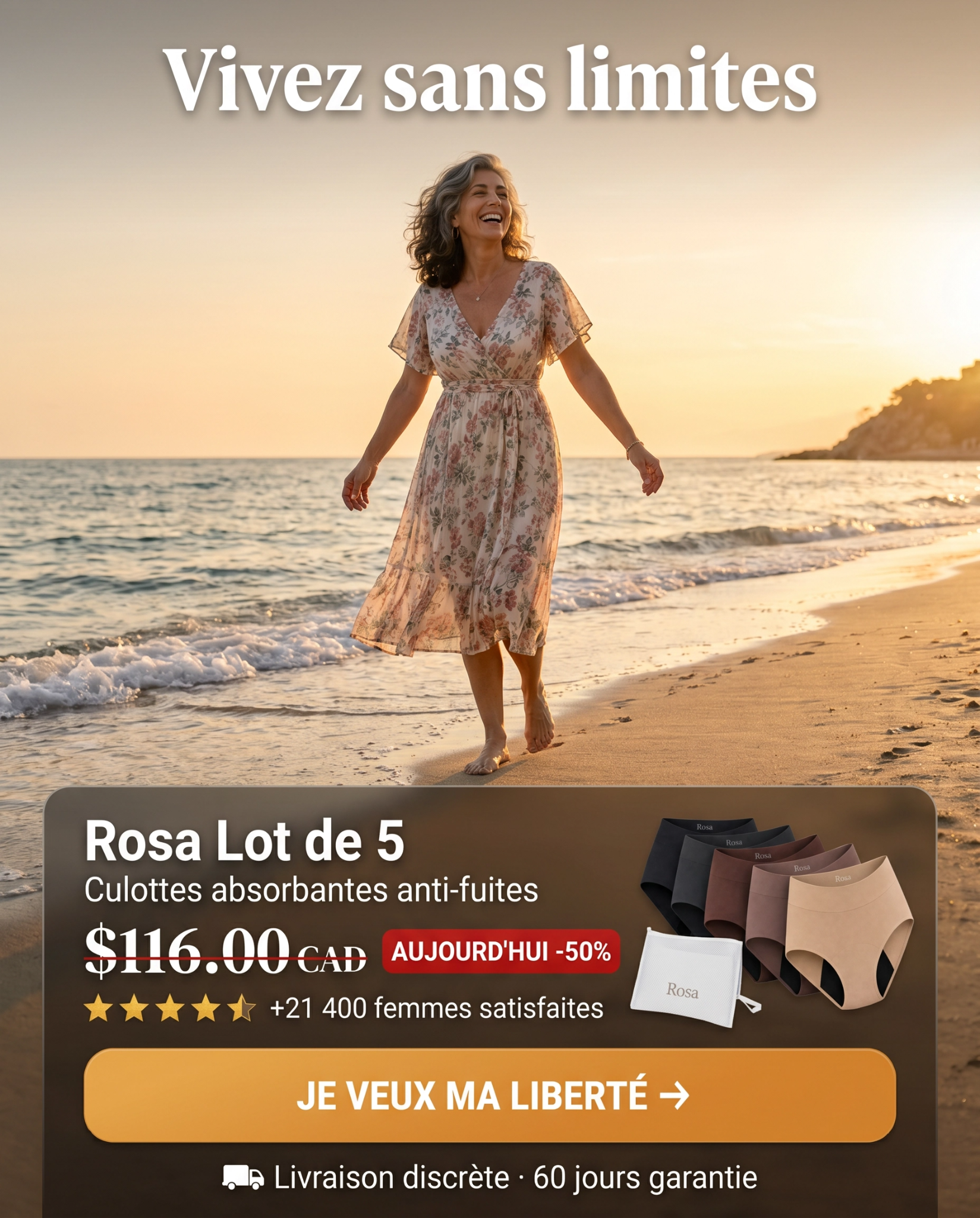 Rosa Facebook ad