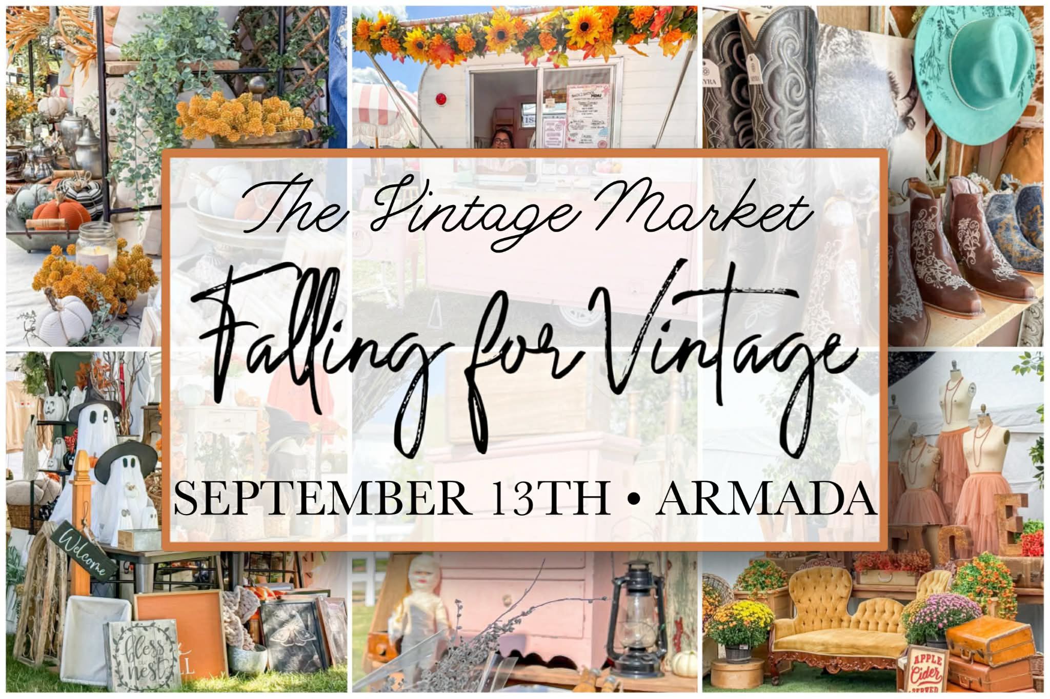 The Vintage Market, LLC. Facebook ad: The Vintage Market: Falling for Vintage