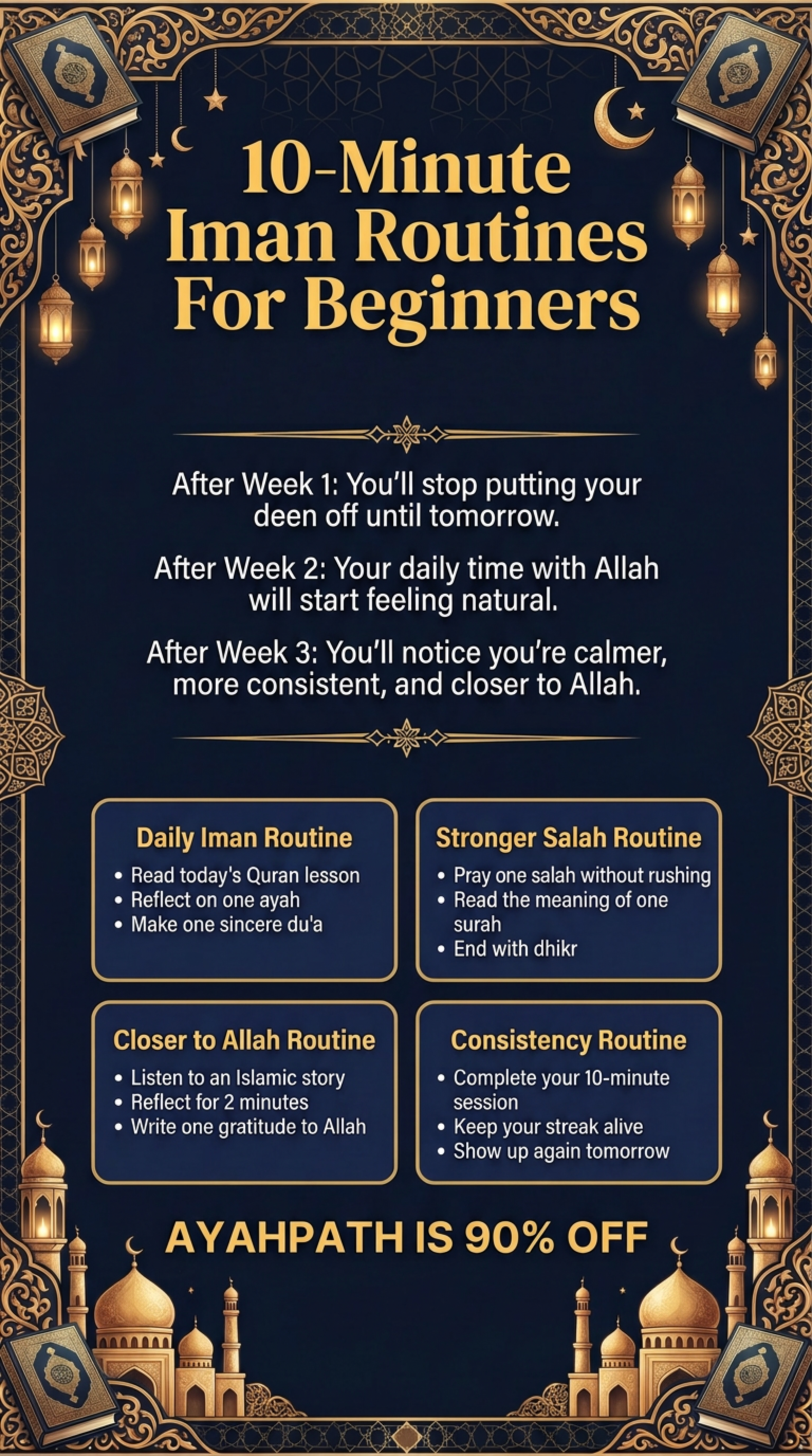 Imam Advice Daily Facebook ad