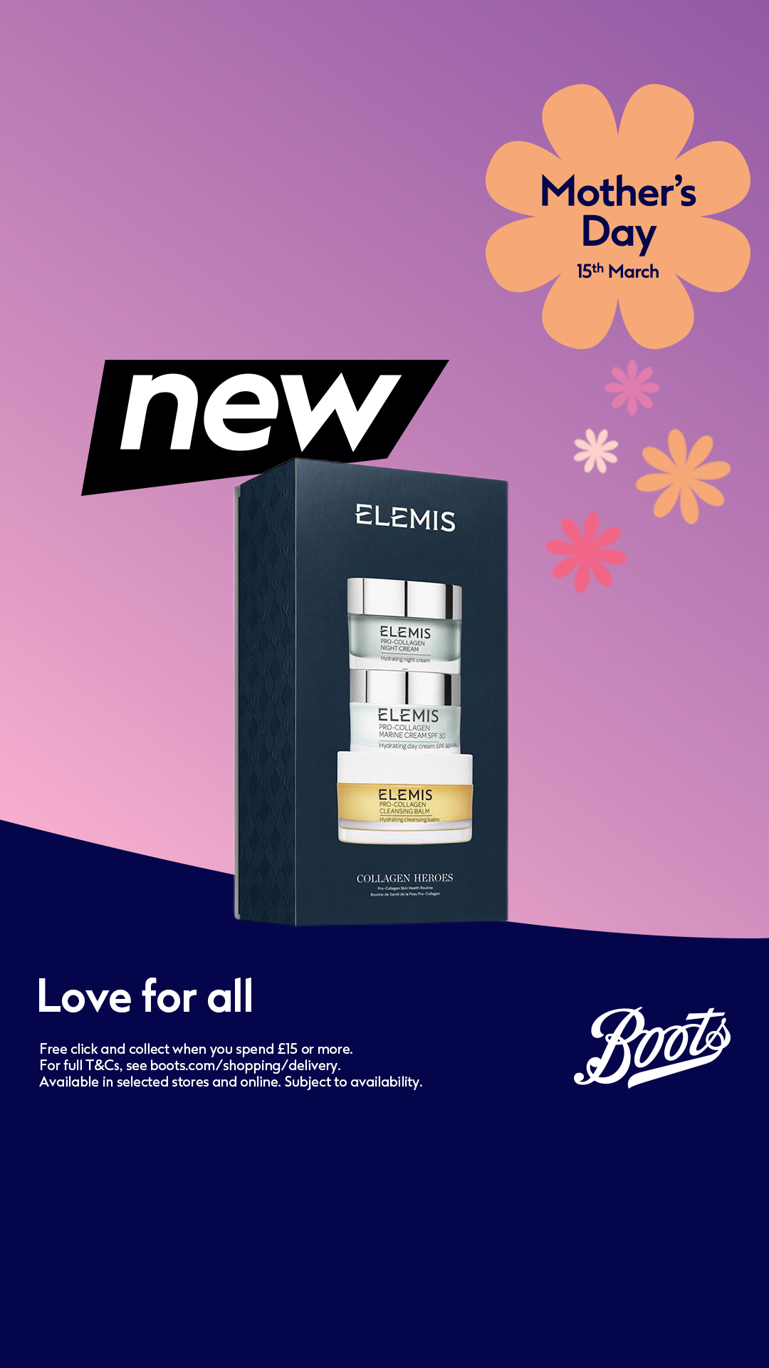 Boots UK Facebook ad