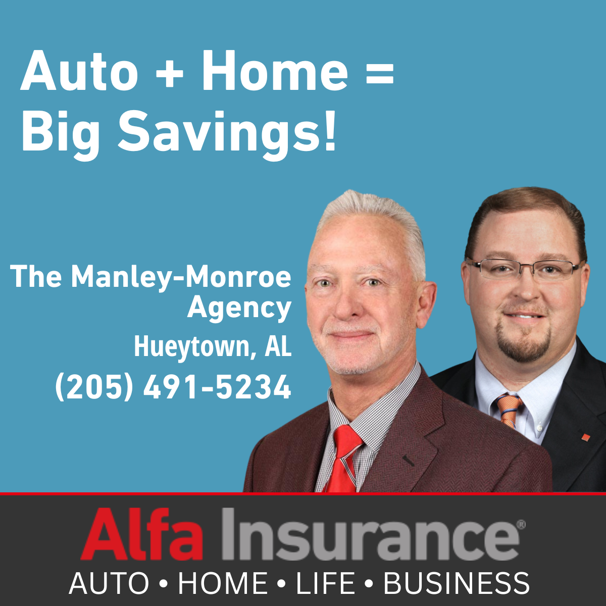 The Manley-Monroe Agency Facebook ad: The Manley Monroe Agency