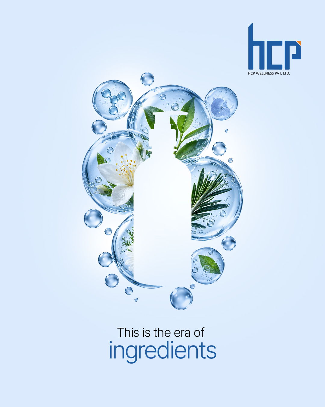 HCP Wellness Facebook ad: The label has become part of the experience.