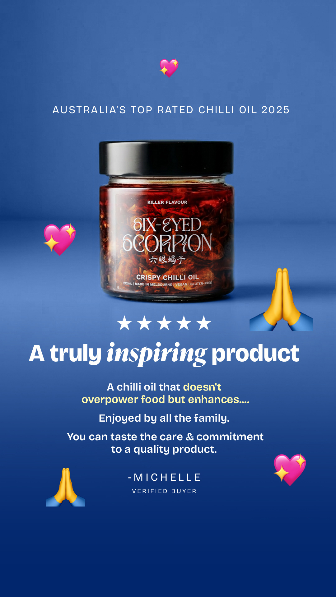 Six-Eyed Scorpion Facebook ad