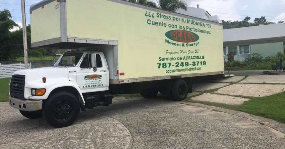 Ocasio Movers and Storage A Mudanza Facebook ad