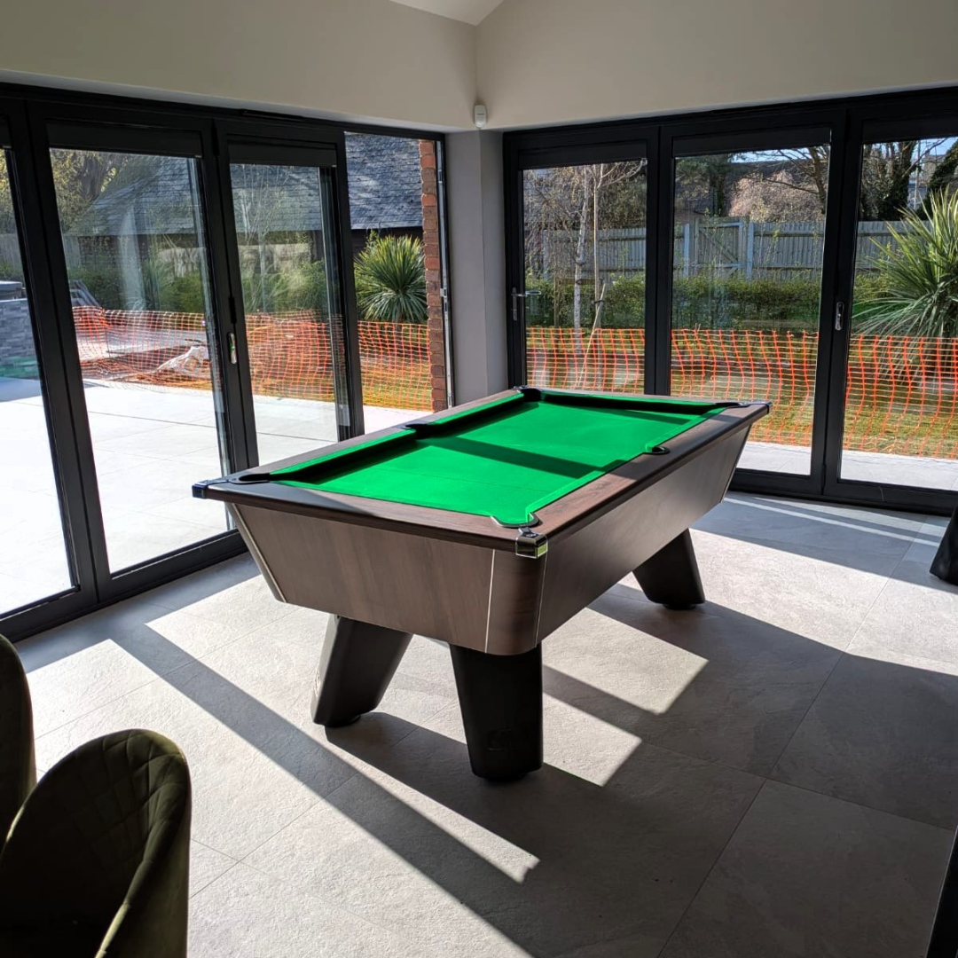 House of Leisure UK Facebook ad: Cry Wolf Slate Bed Pool Tables