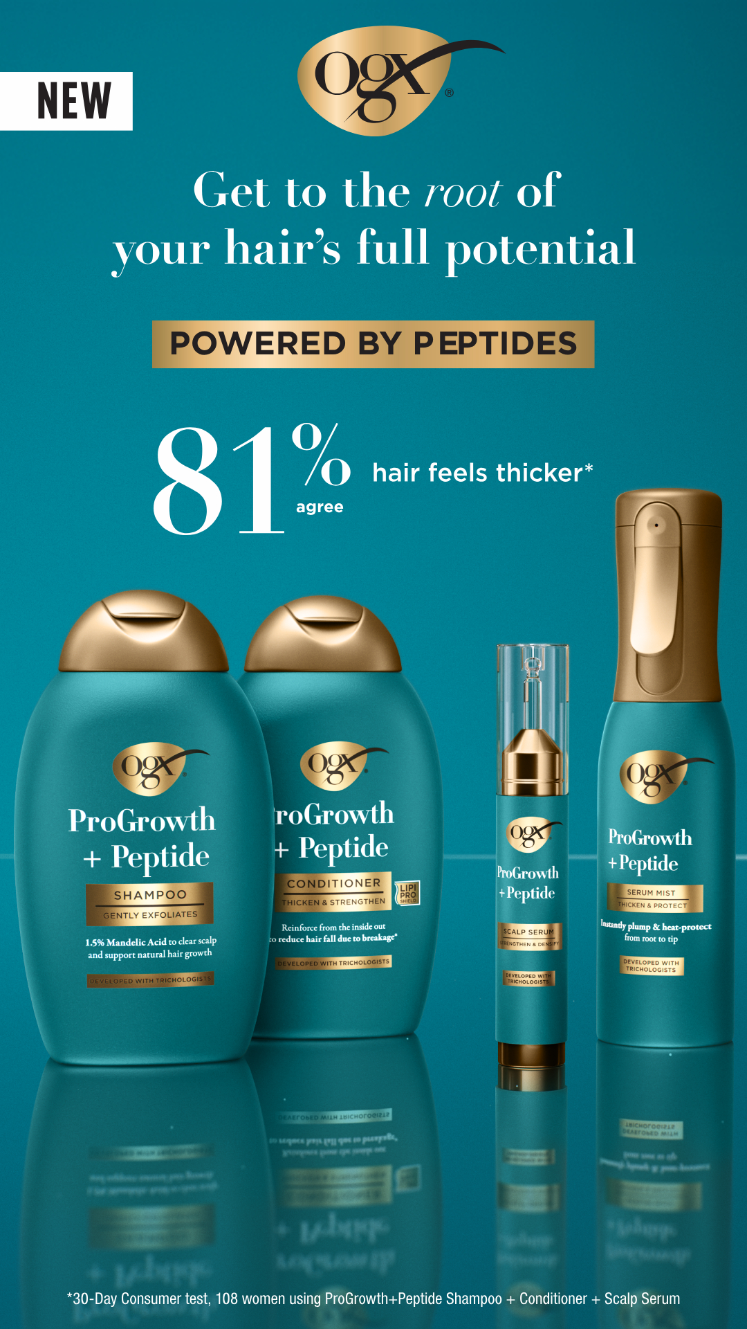 OGX Beauty Facebook ad