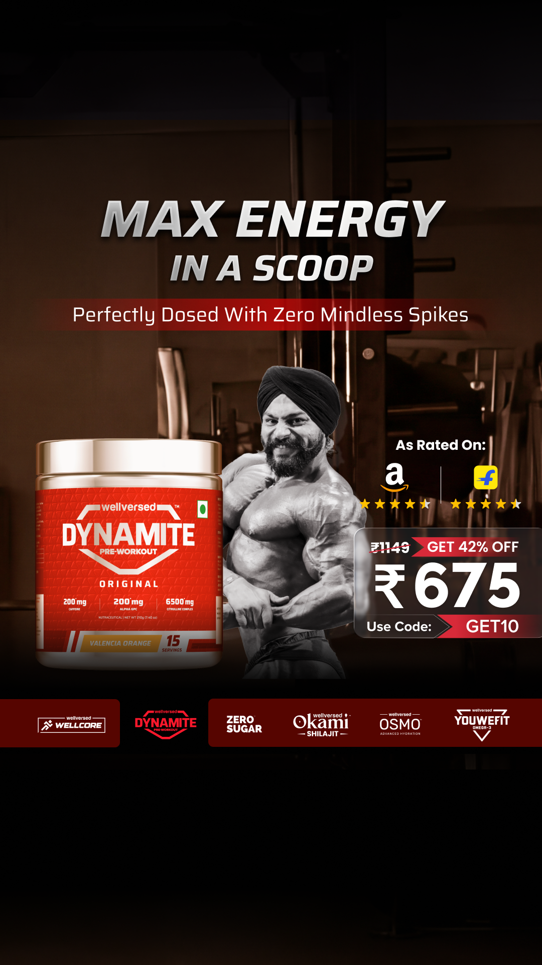 Dynamite - Wellversed Brand Facebook ad