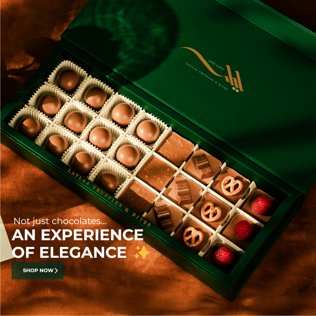 Laylaa Truffles & Bites Facebook ad: Looking for a gift that truly stands out?