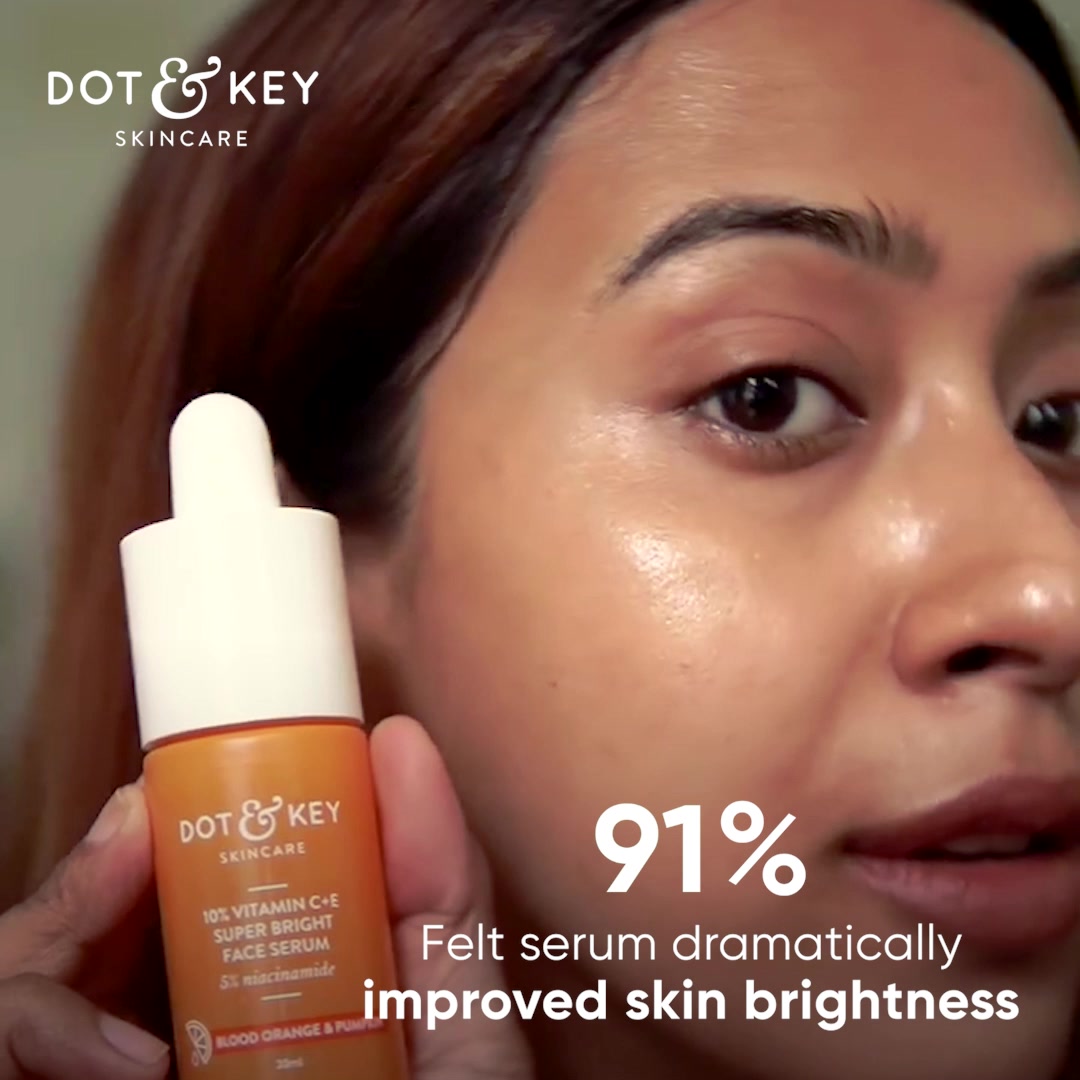 Dot & Key Facebook ad: Vitamin C 10% Face Serum