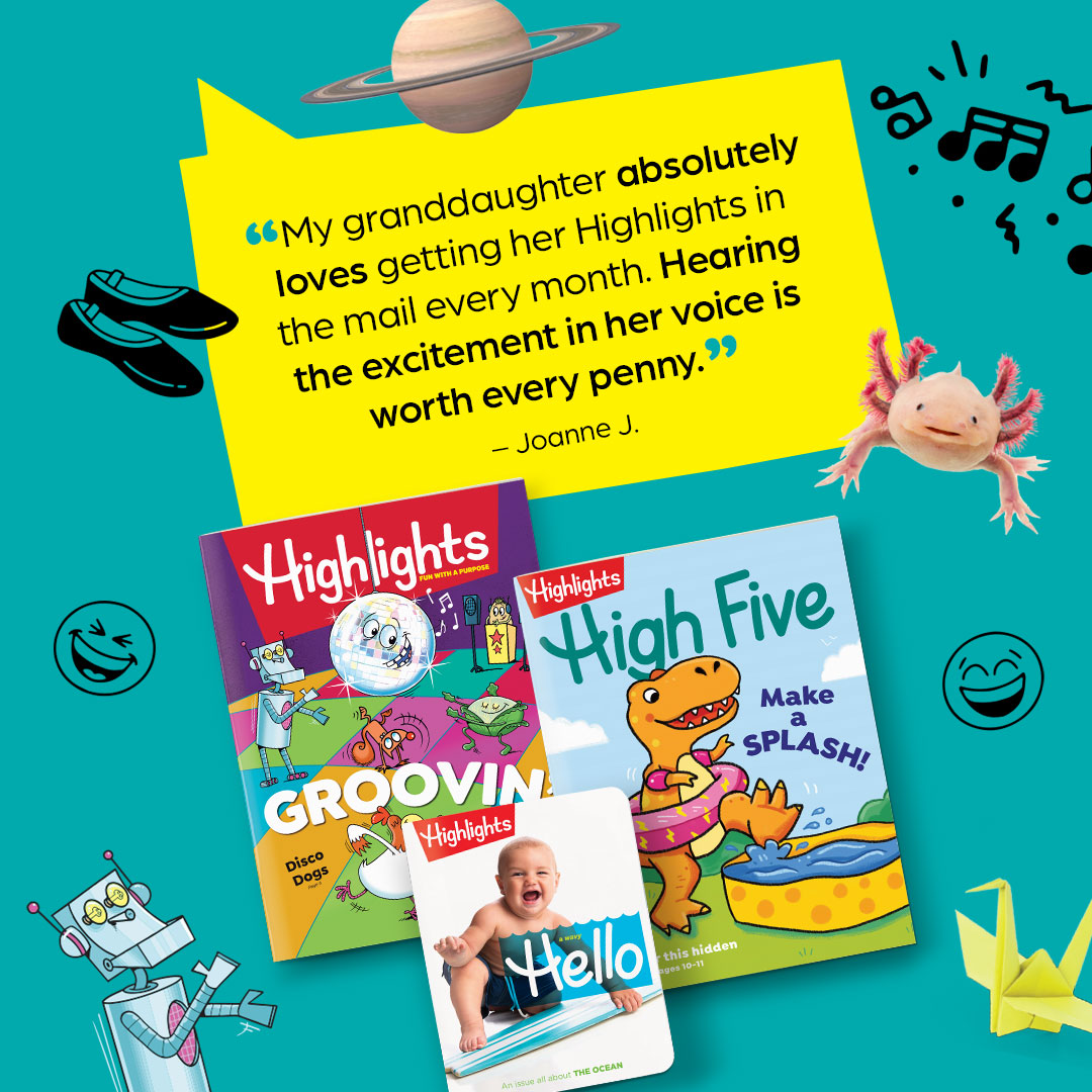 Highlights for Children Facebook ad