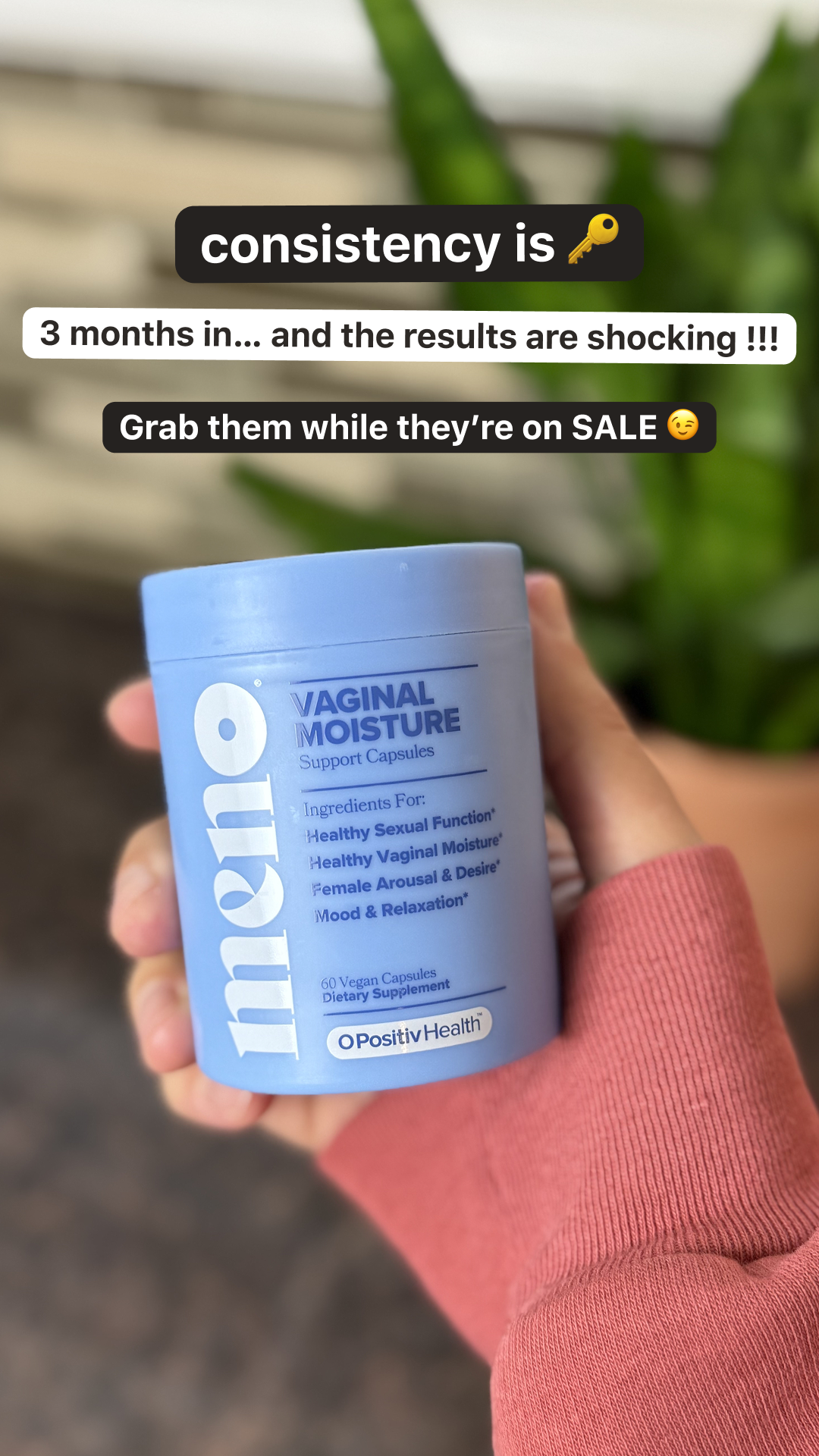 MENO Vitamins Facebook ad