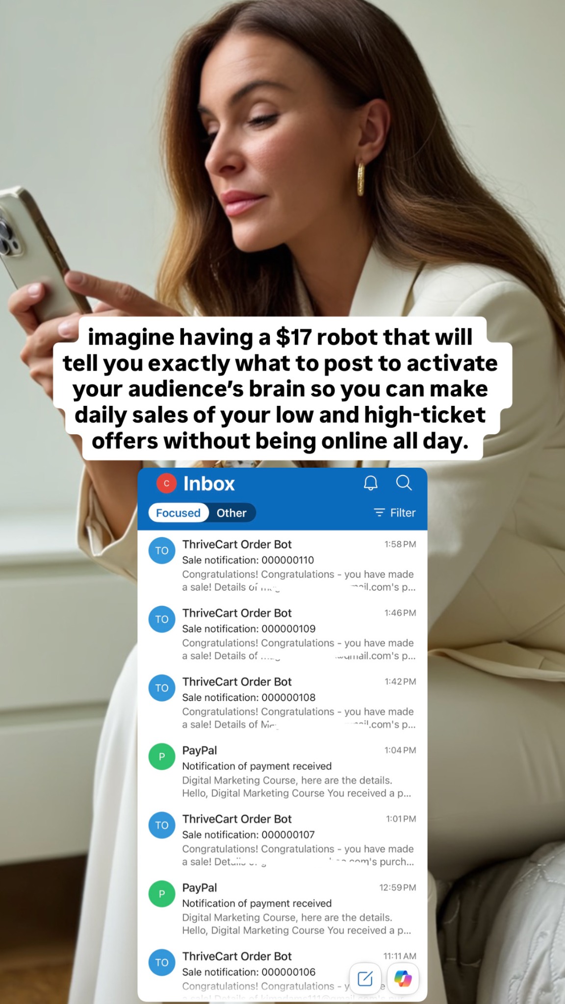 Morgan Alexis Facebook ad: $17-Sales Psychology GPT