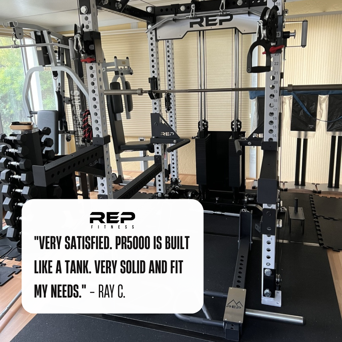 REP Fitness Facebook ad