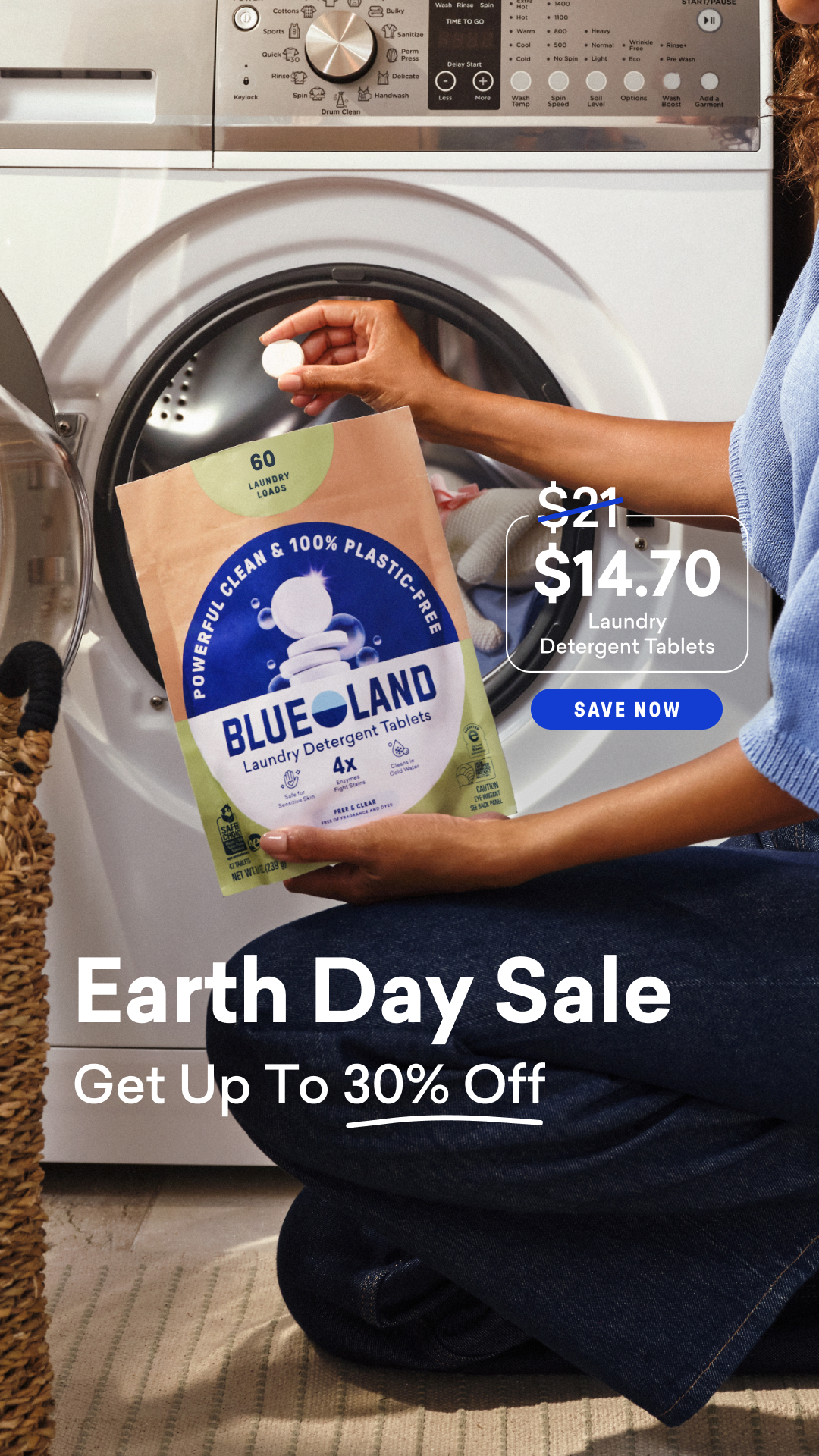 Blueland Facebook ad