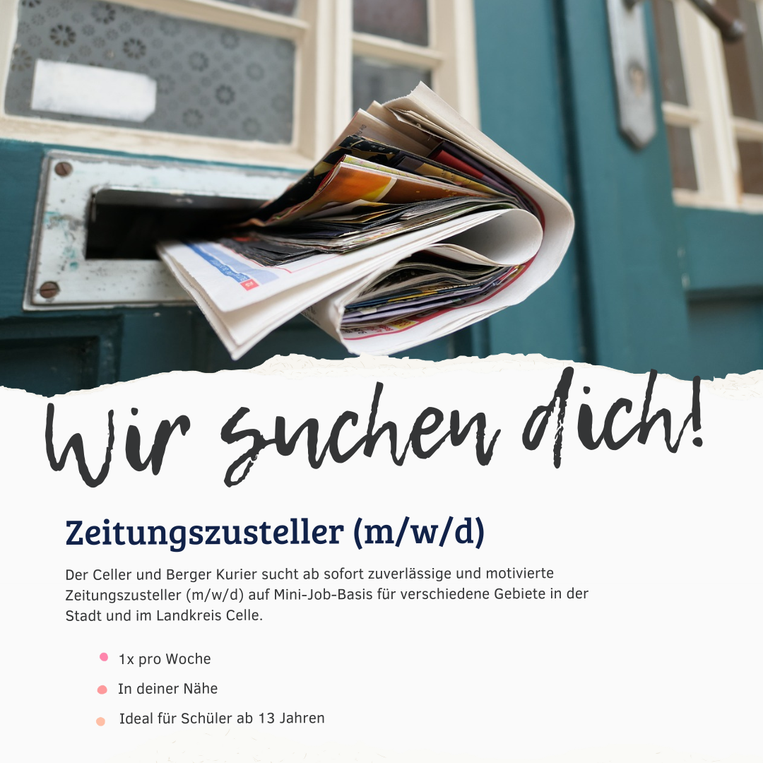 Celler Kurier Facebook ad: Du willst eigenes Geld verdienen?