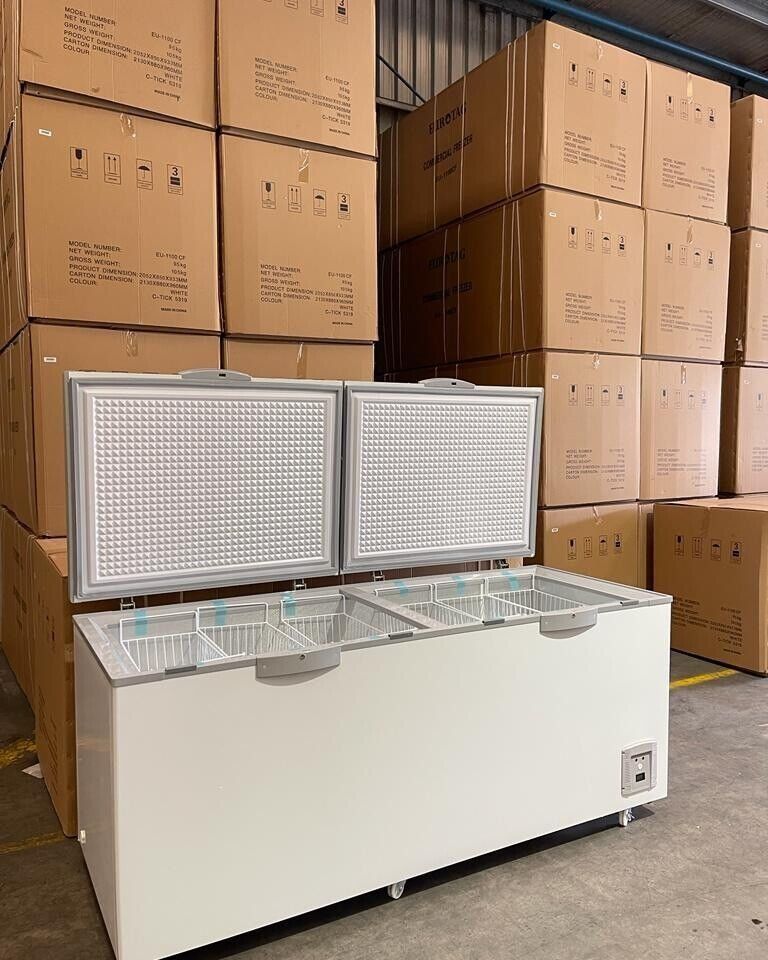 Discount Electrical Direct To Public Facebook ad: 1050 LTRS COMMERCIAL CHEST,FREEZER BRAND NEW WE DELIVER…
