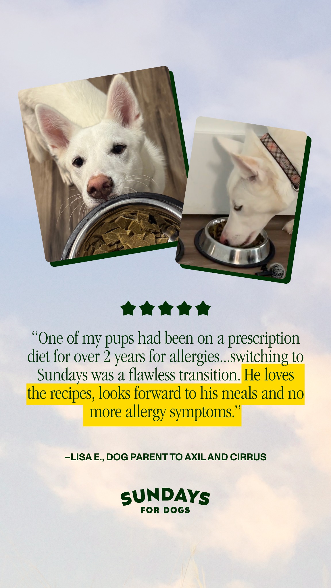 Sundays Facebook ad