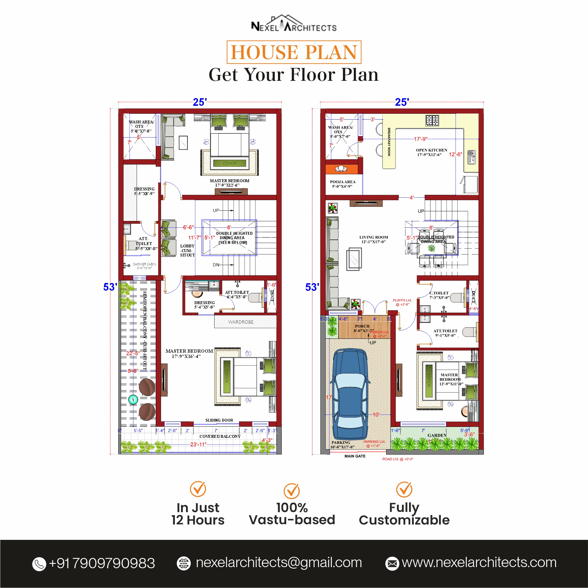 Nexel Architects Facebook ad from Nov 7, 2025