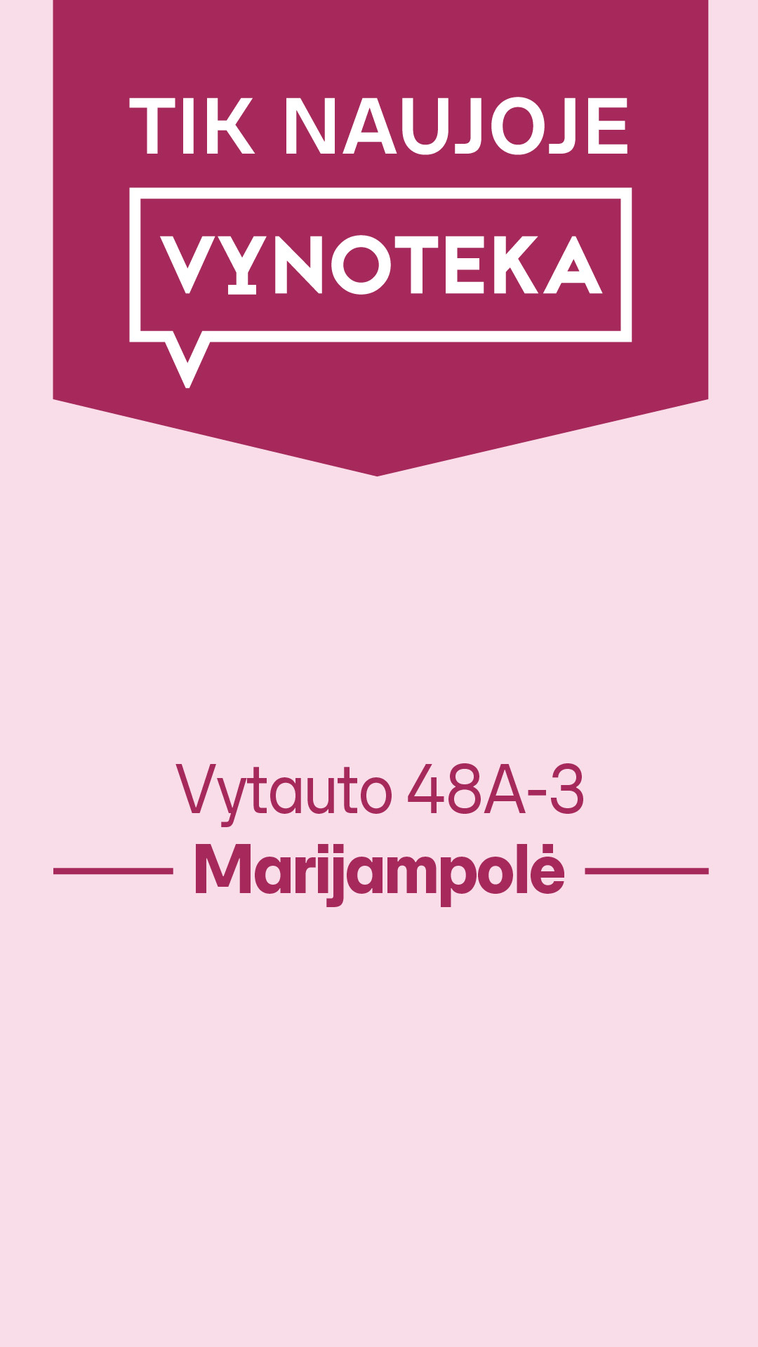 Vynoteka Lietuva Facebook ad from Jun 1, 2026