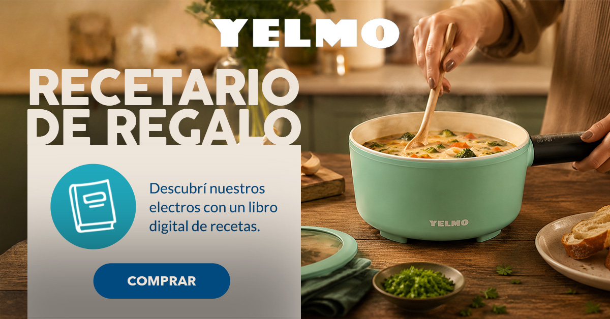 Yelmo Facebook ad: Elegí tus electros favoritos con un recetario de regalo!