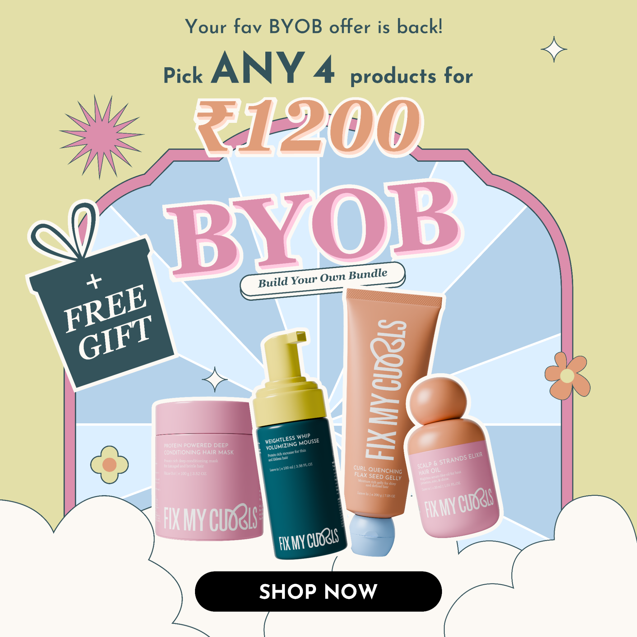 Fix My Curls Facebook ad