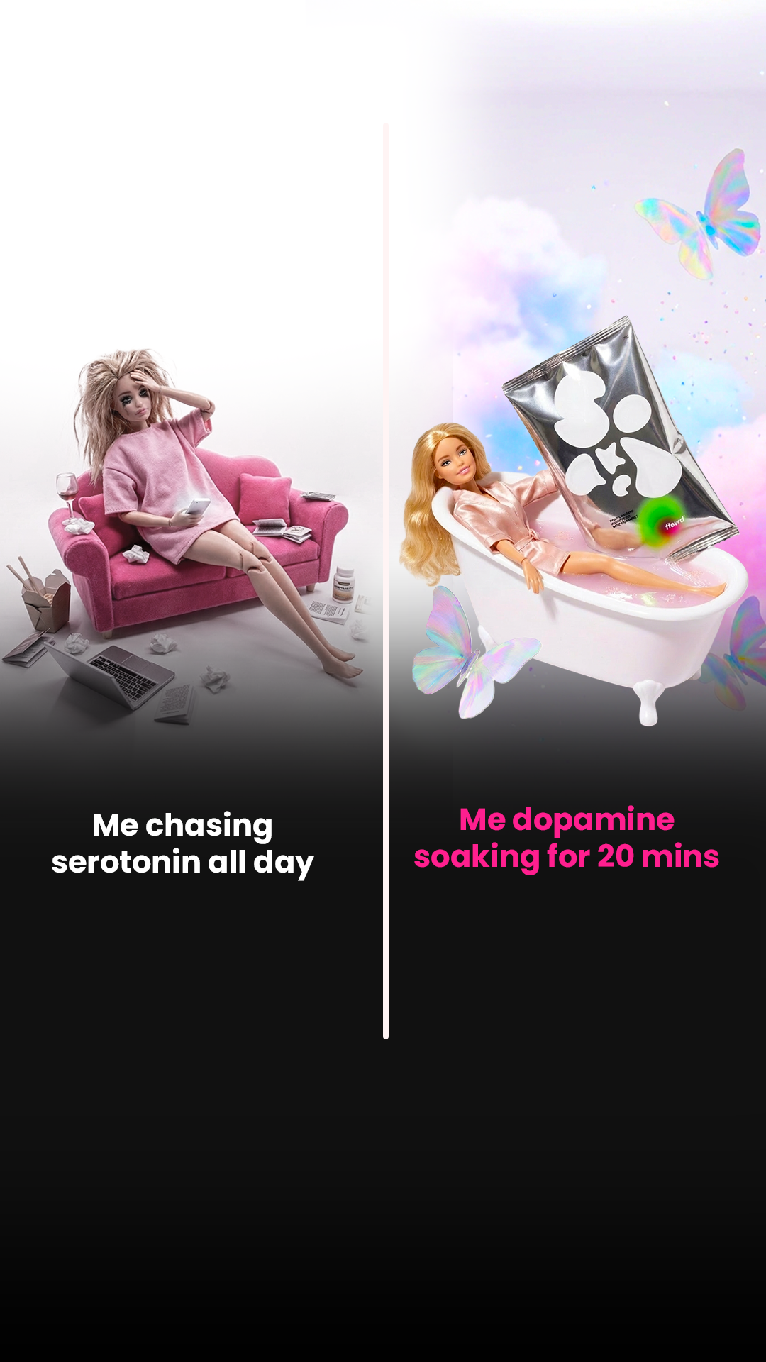 Flewd Stresscare Facebook ad