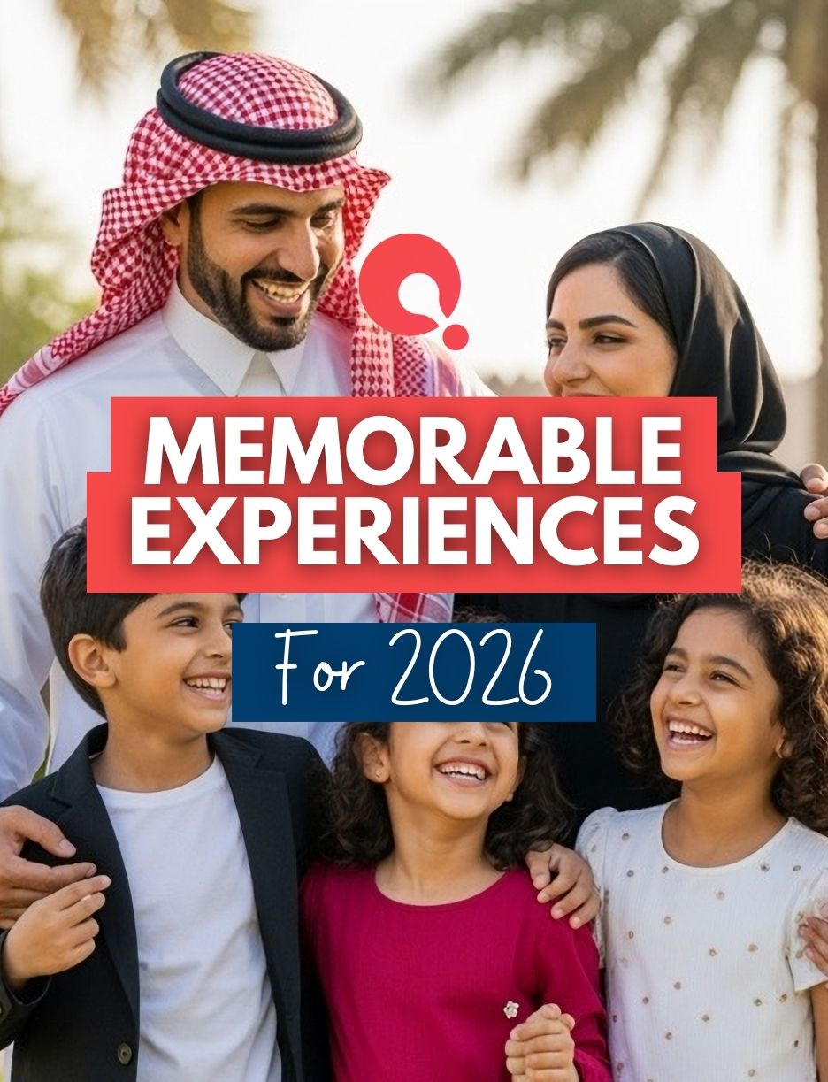 Qidz KSA Facebook ad: Memorable Experiences for 2026