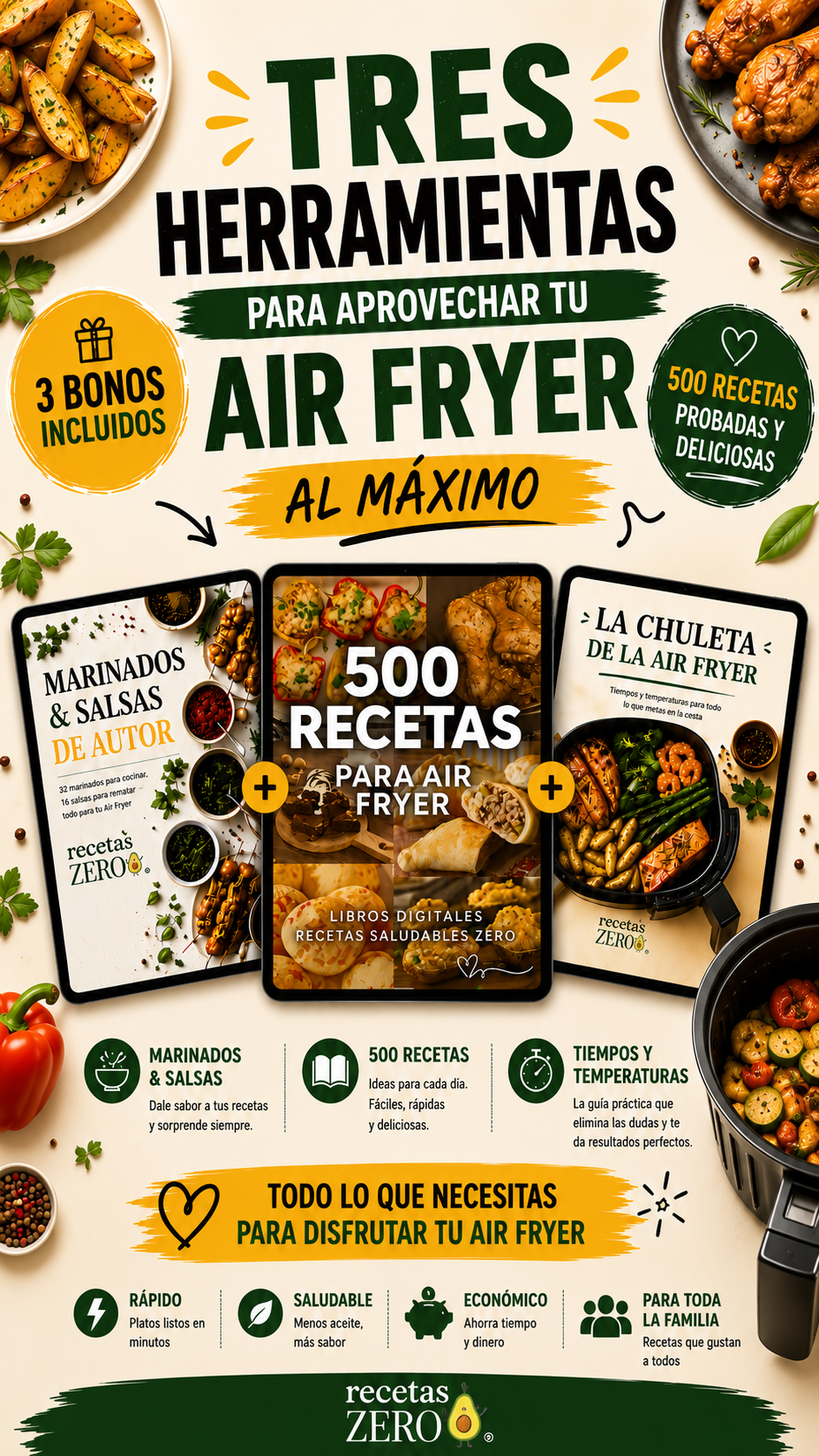 Recetas Saludables-Zero Facebook ad