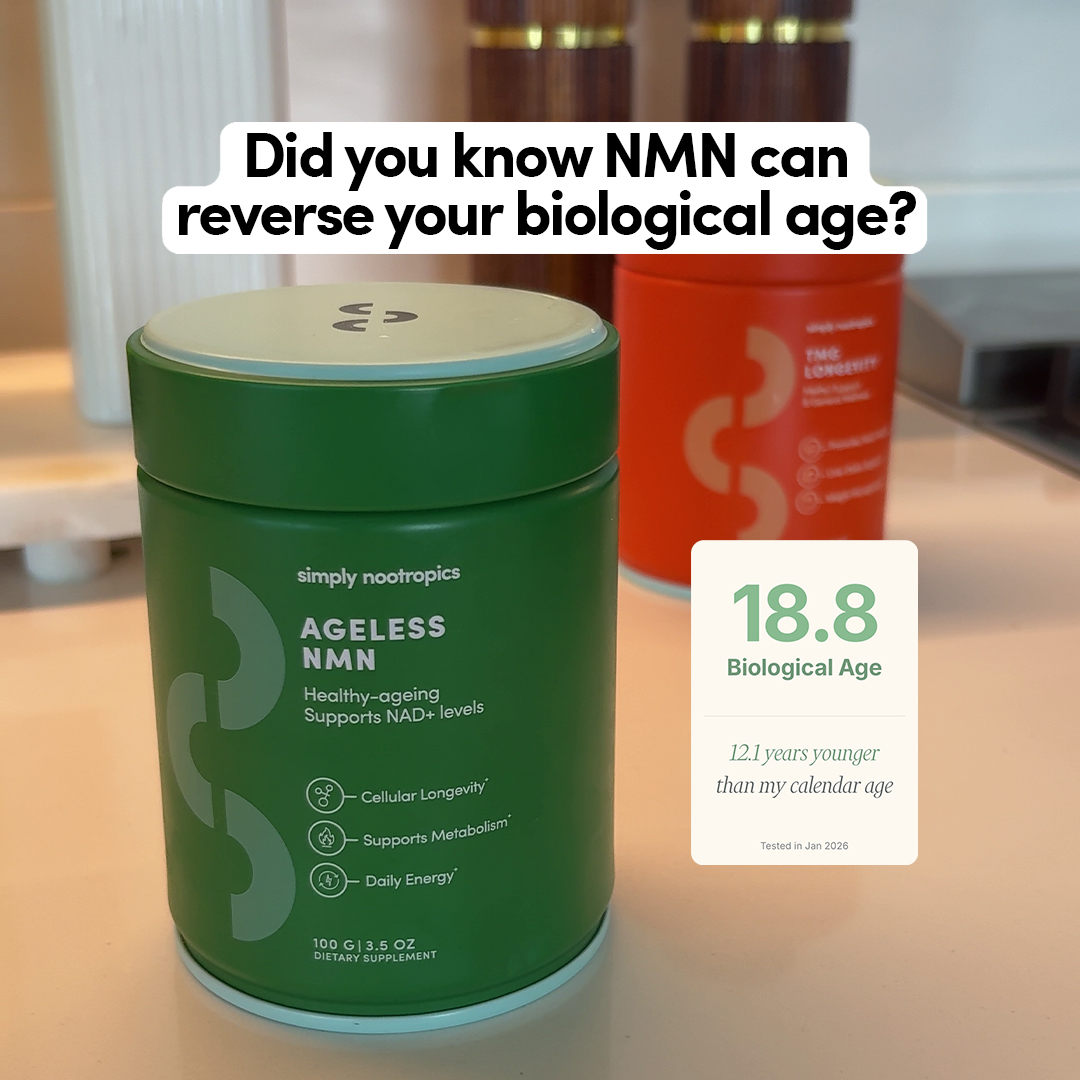 Simply Nootropics Facebook ad