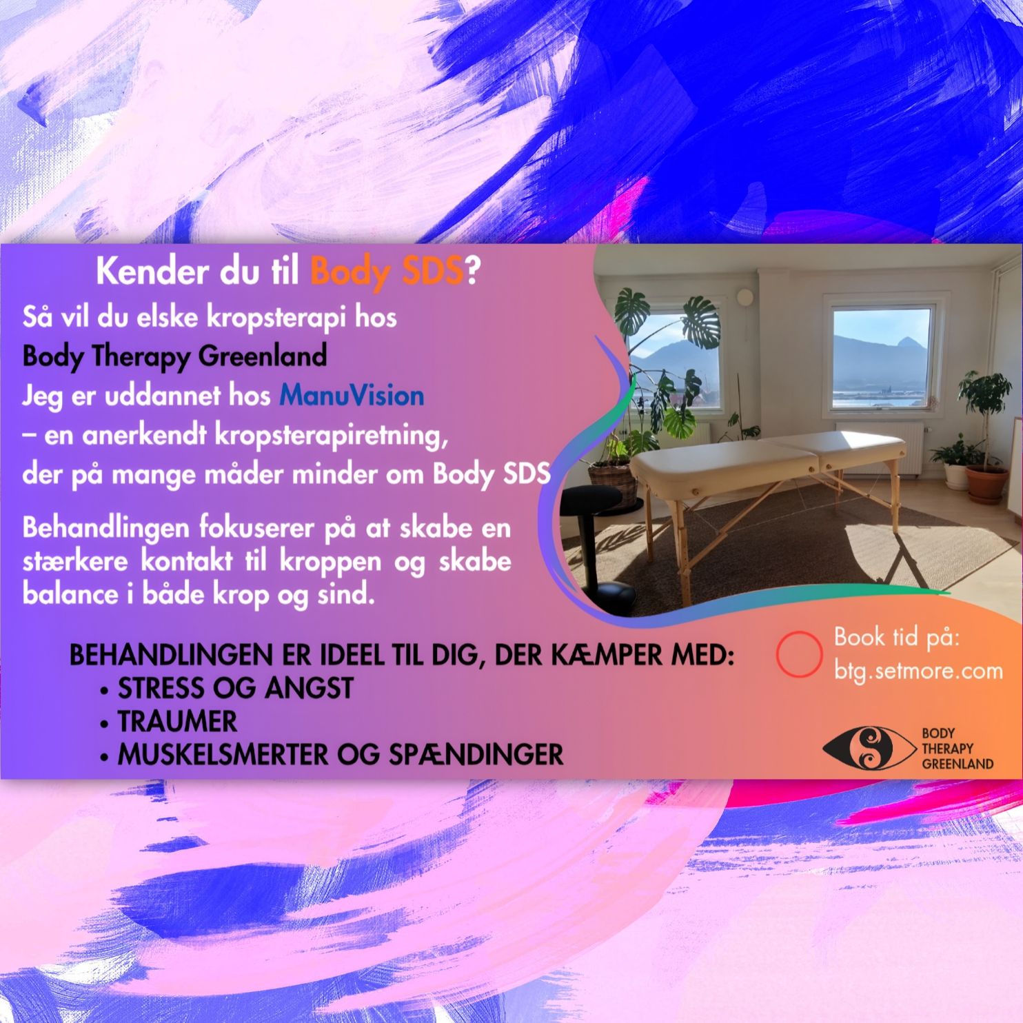 Body Therapy Greenland Facebook ad: Body Therapy Greenland | Nuuk [ Book nu ]