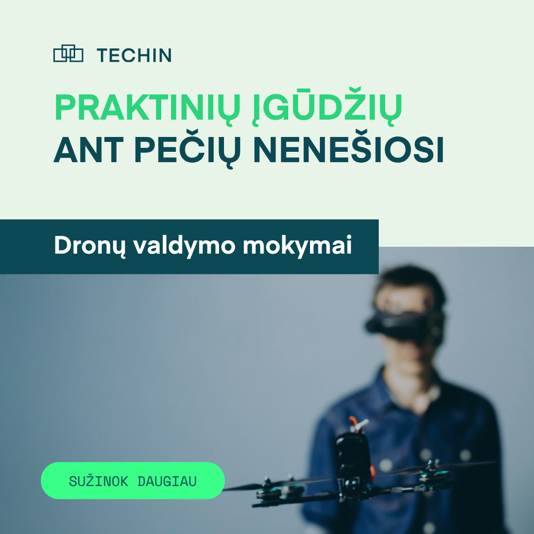 Techin Facebook ad: Renkama vakarinė grupė