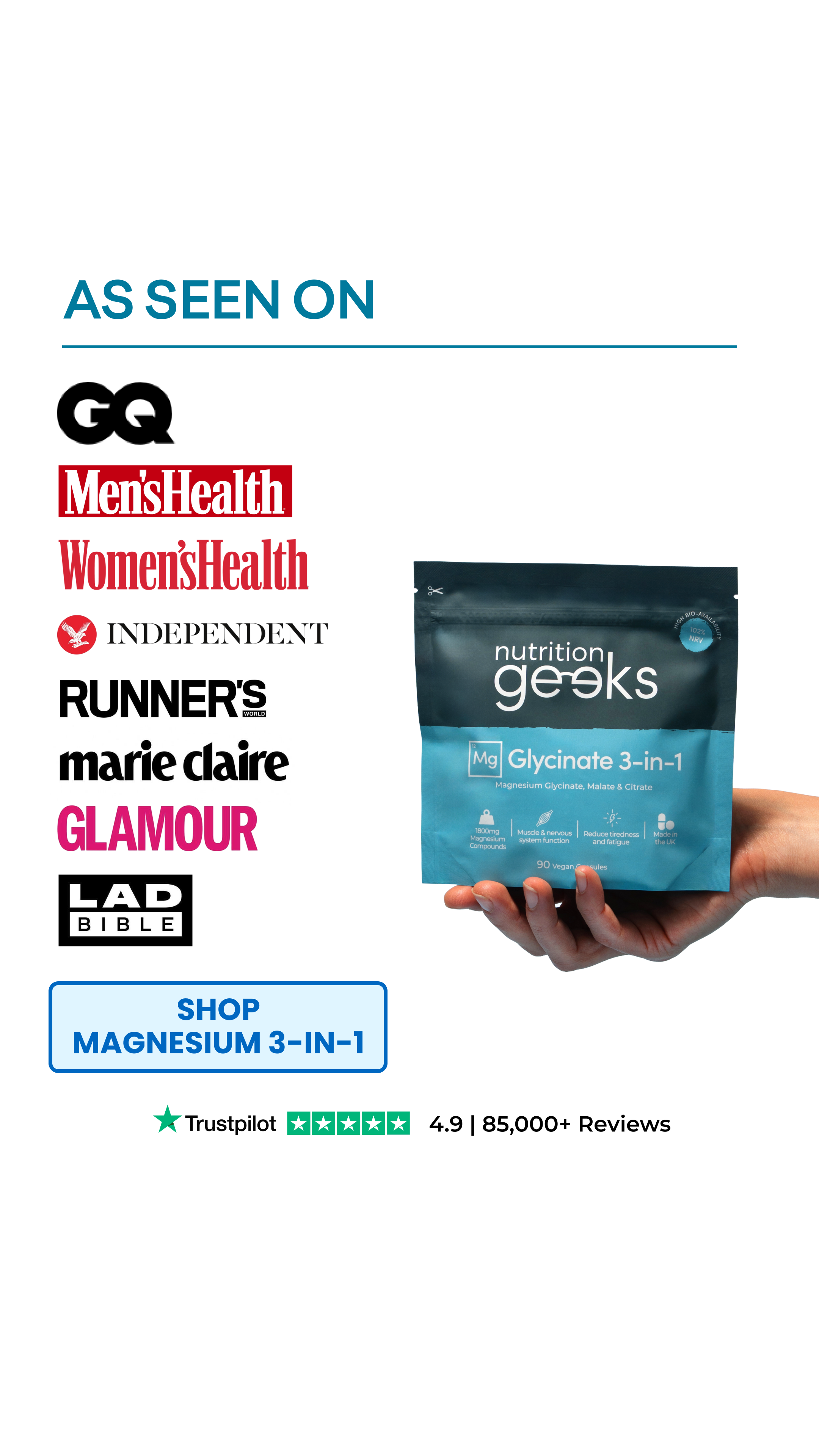 Radiant Over 40 Facebook ad
