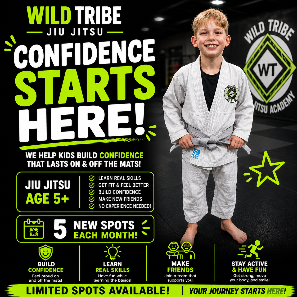 Wild Tribe Academy Facebook ad