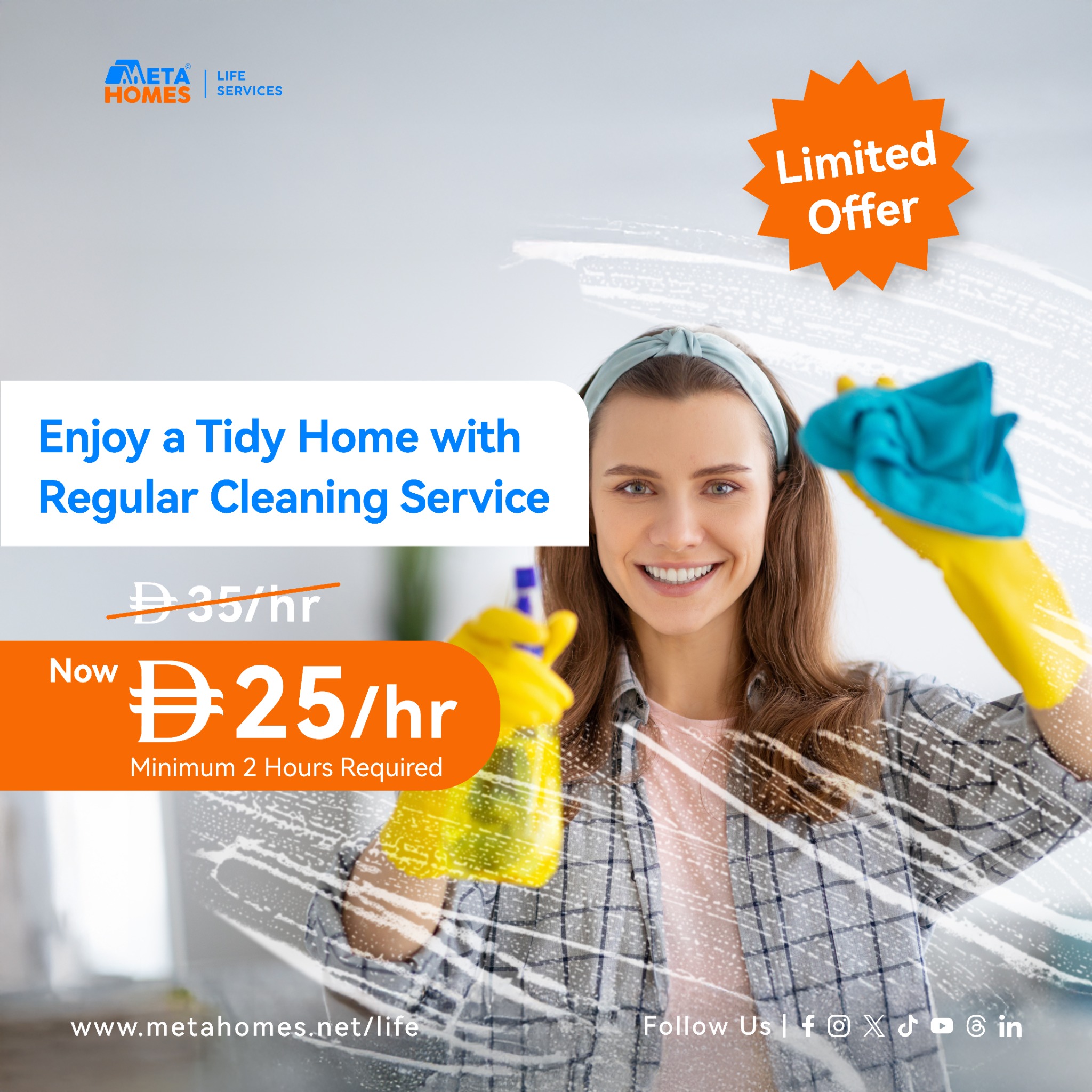 MetaHomes UAE Facebook ad
