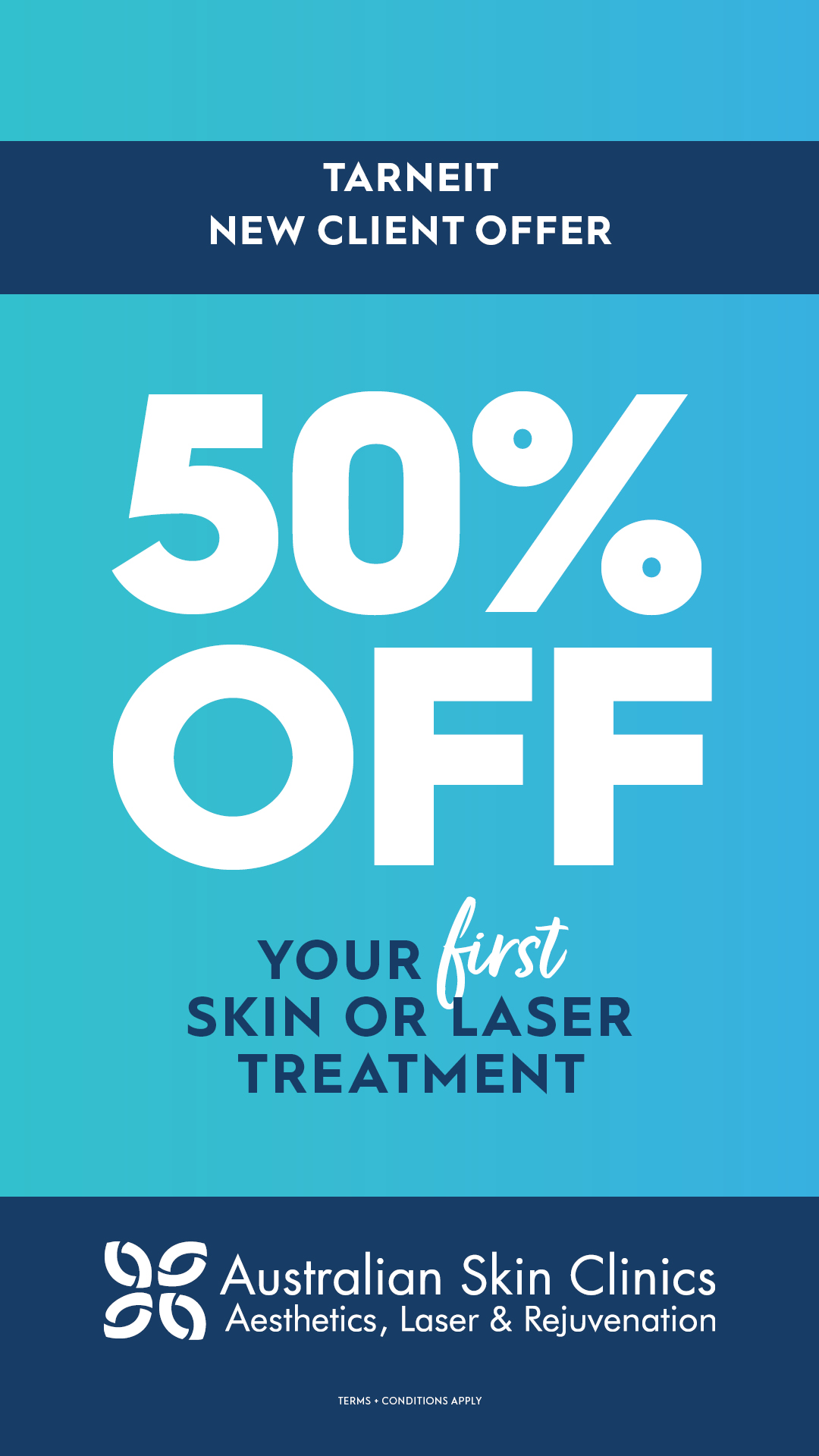 Australian Skin Clinics Facebook ad