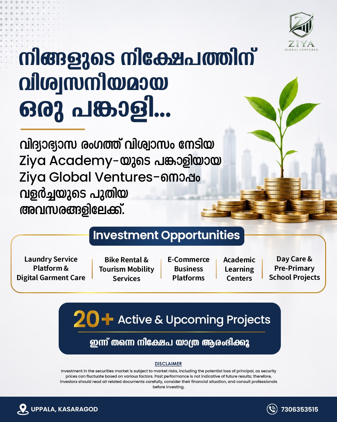 Ziya Global Ventures Facebook ad