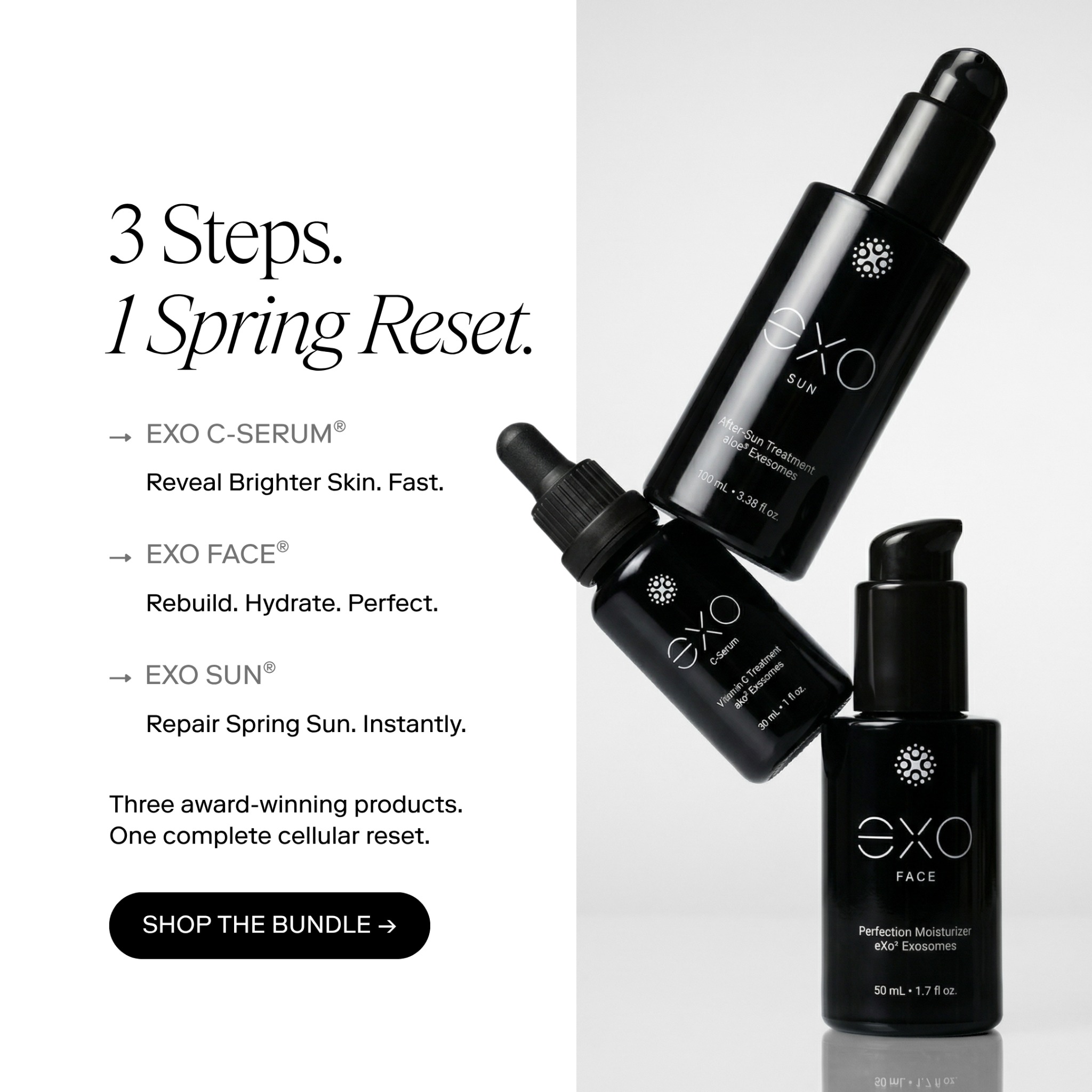 Exoceuticals Facebook ad