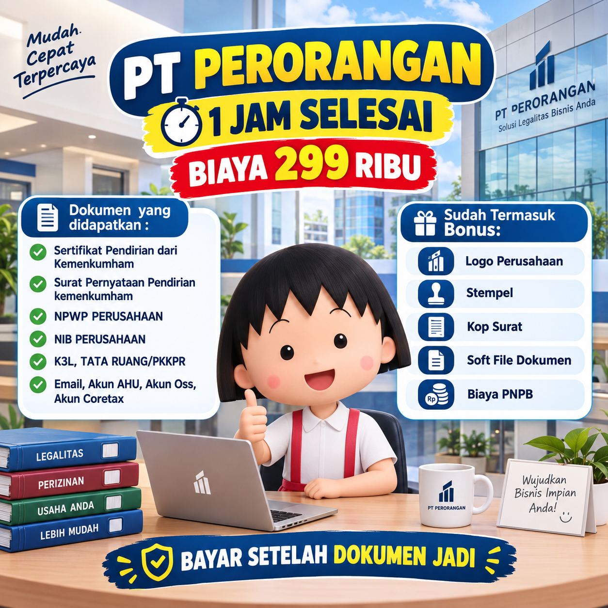 Pengusaha Pecinta Quran Facebook ad: BAYAR SETELAH JADI