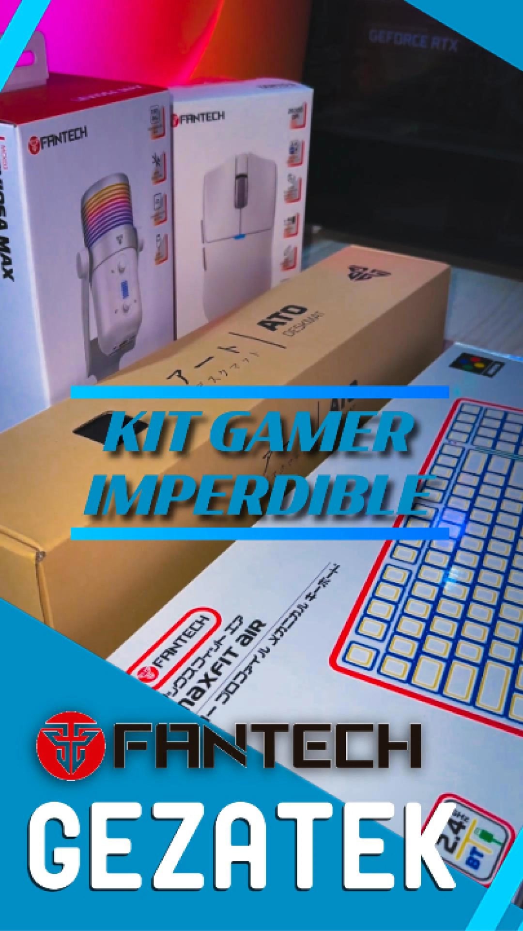 Gezatek Facebook ad: Comprá Fantech en Gezatek