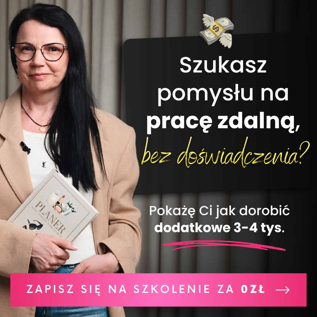 Sonia Kozub-Skalska biznes online - energia pieniądza Facebook ad: Zrób TO, jeśli chcesz dorobić.