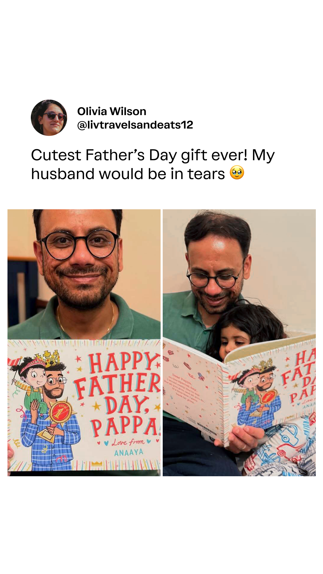 Wonderbly Facebook ad