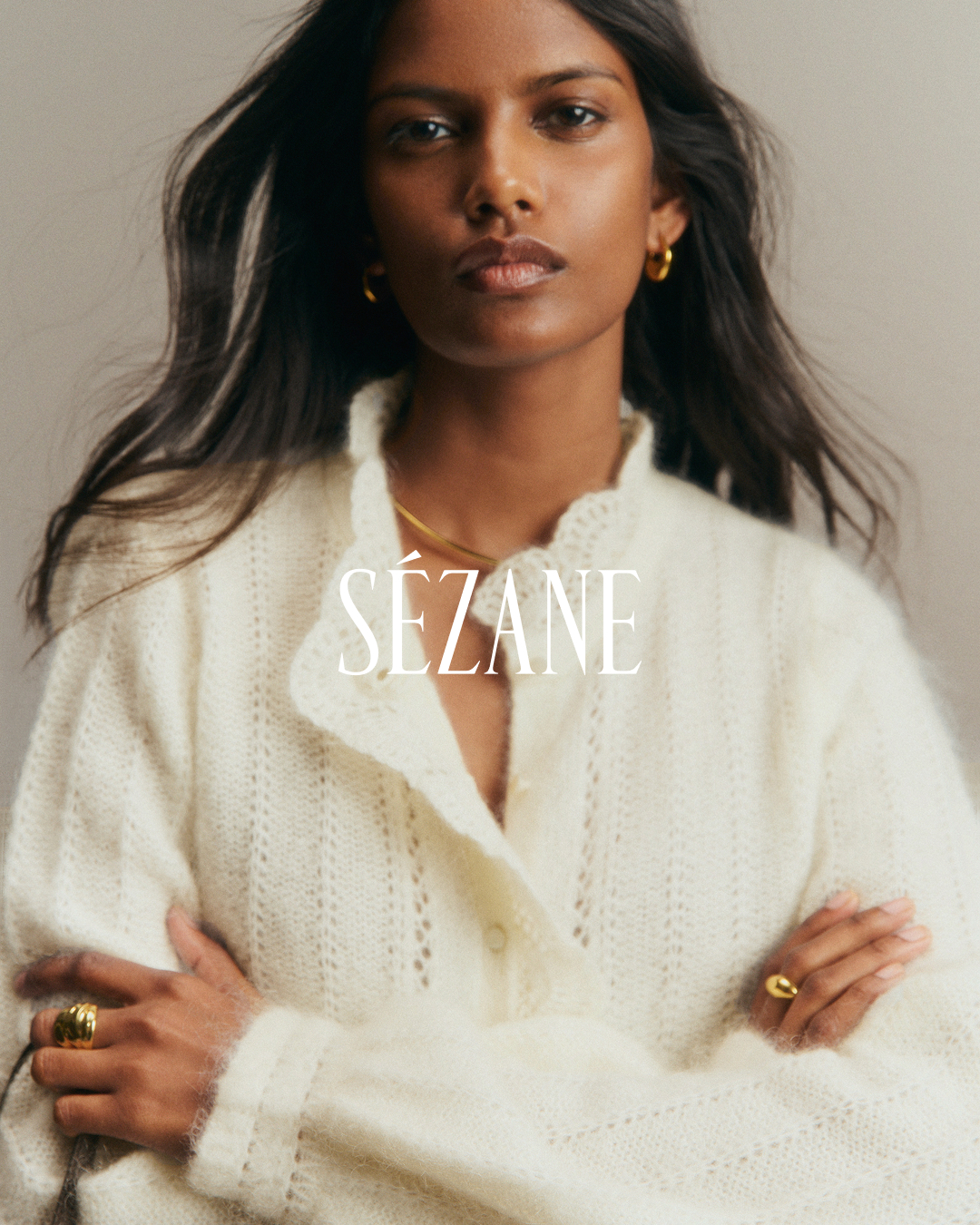 Sézane Facebook ad: Le Gilet Adeline