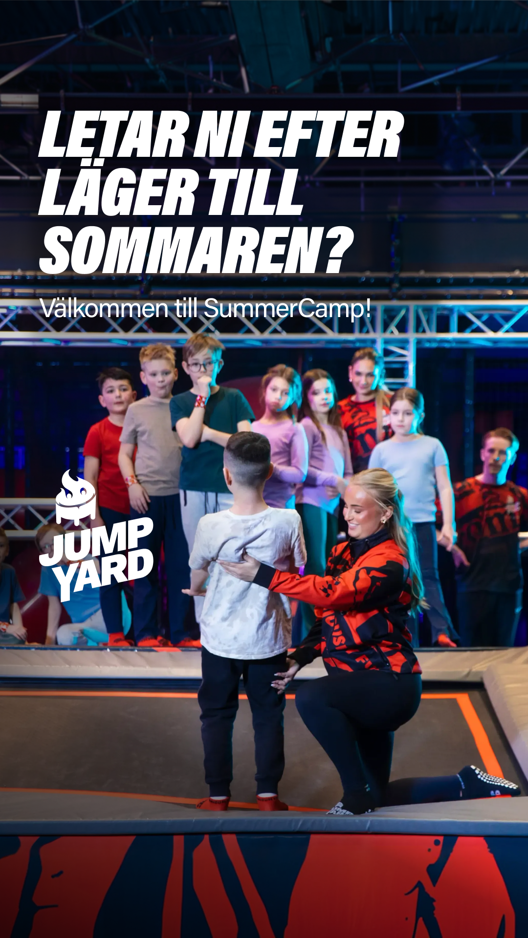 JumpYard Sverige Facebook ad from May 20, 2026