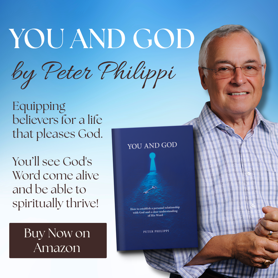 Philippian Bible Ministries Facebook ad: Buy your copy of You and God today! Available on Amazon.