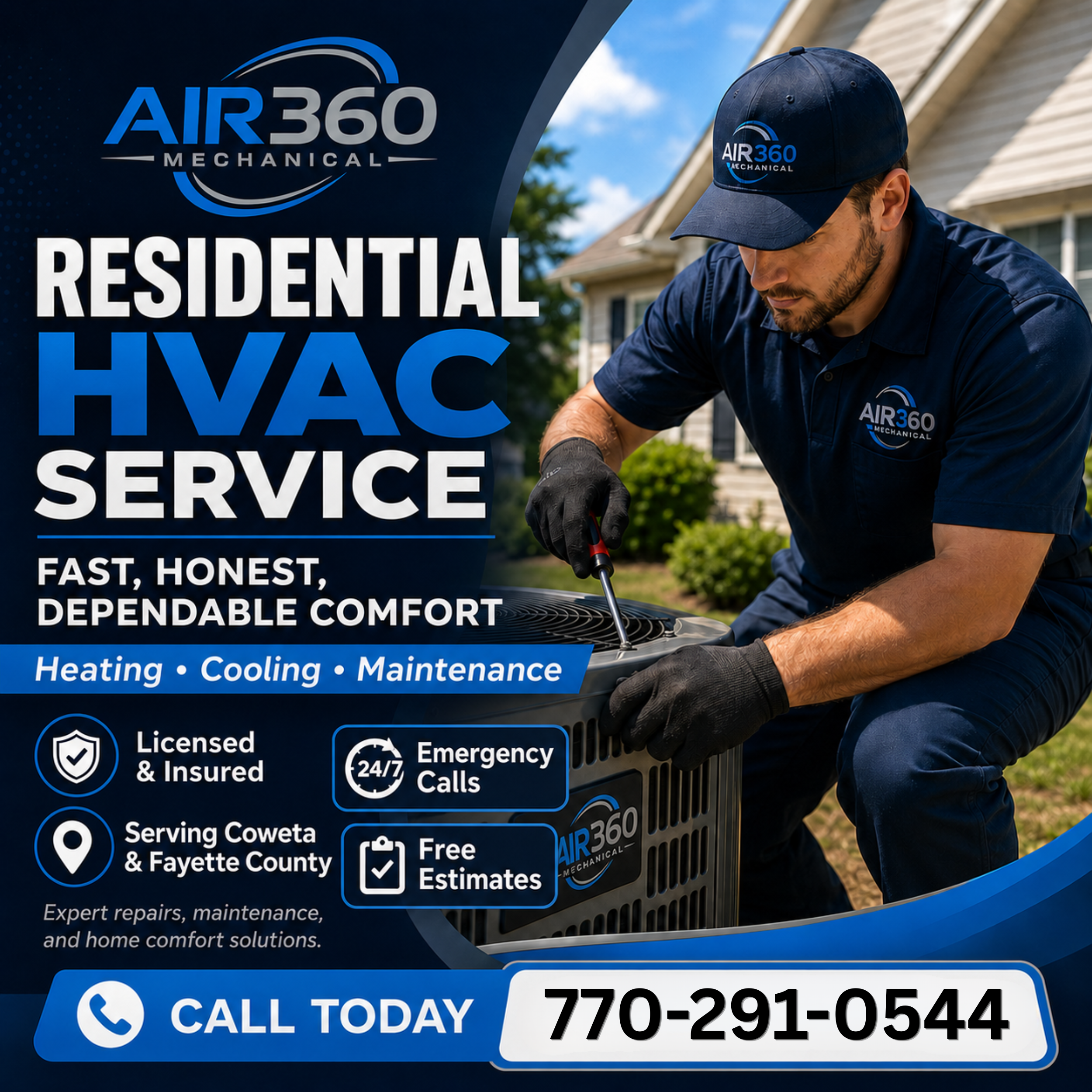 Air360 Mechanical Facebook ad
