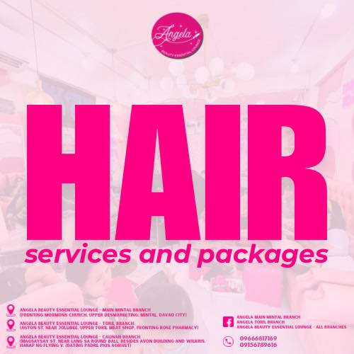 Angela Beauty Essential Lounge - Mintal, Toril, Calinan Branch Facebook ad: 𝓦𝓱𝓮𝓷 𝔂𝓸𝓾𝓻 𝓗𝓪𝓲𝓻 𝓛𝓸𝓸𝓴𝓼 𝓖𝓸𝓸𝓭, 𝓨𝓸𝓾…